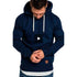 Sweatshirt men 2019 NEW hoodies brand male long sleeve solid men Black Bed big size - menochic